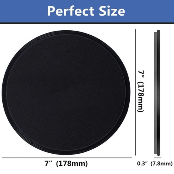 Gliding Discs (Watch Video) Fitness Discs For Home Exercises Gym use - Picture 10 of 11